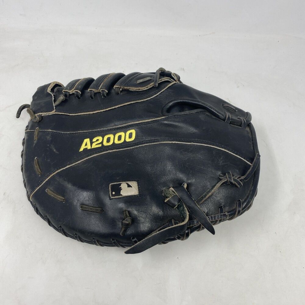 Wilson A2000 2800PS 12" First Base Mitt Black Baseball Glove - Right Handed RHT